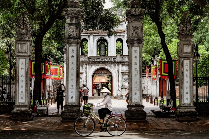 Se promener dans le Temple de la Littérature